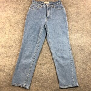 Everlane The Curvy Cheeky Jean Womens 26x25 Blue Organic Cotton Jeans